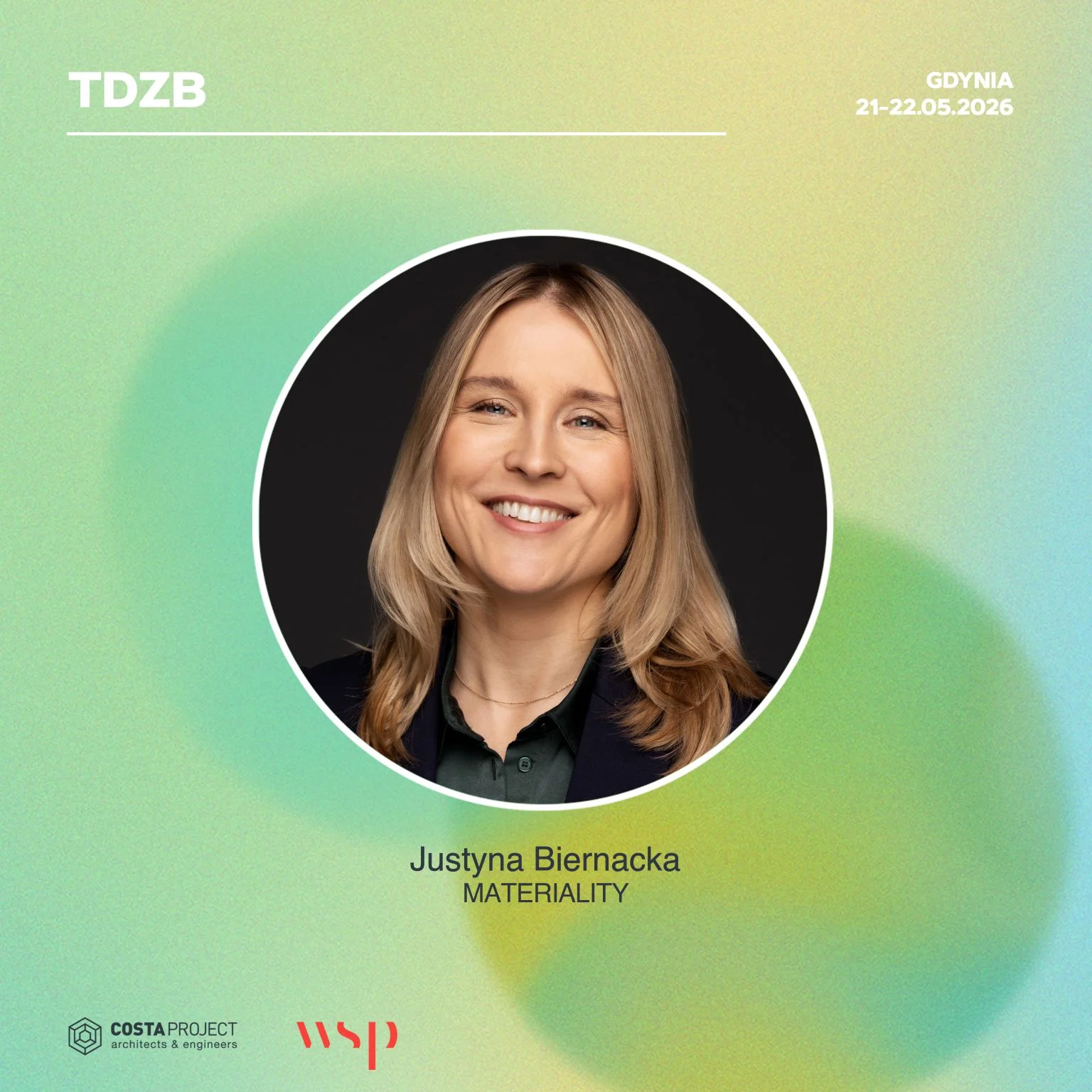 Justyna Biernacka na Trójmiejskim Dniu Zielonych Budynków